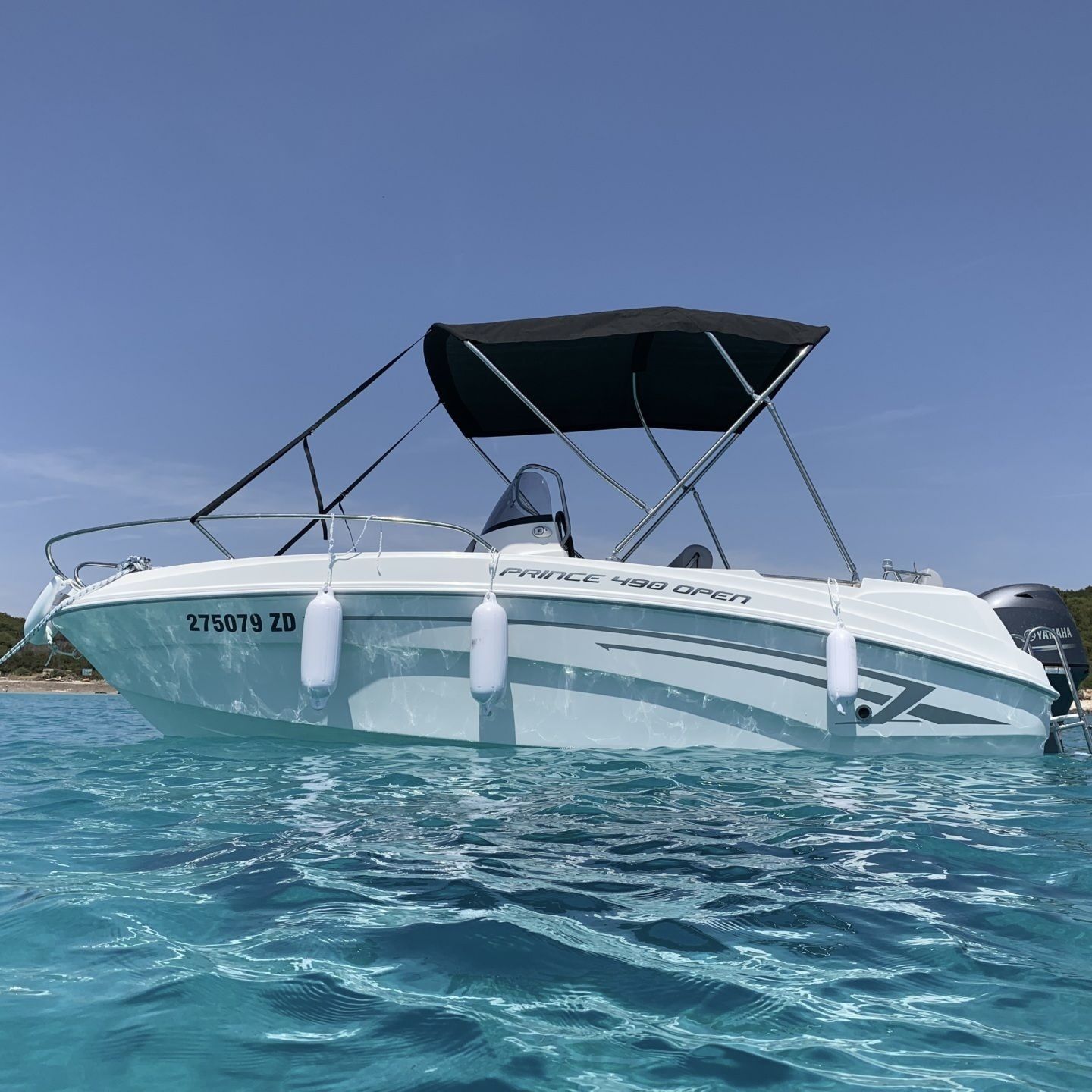 Zadar Speedboat Rental - Prince 490 Open