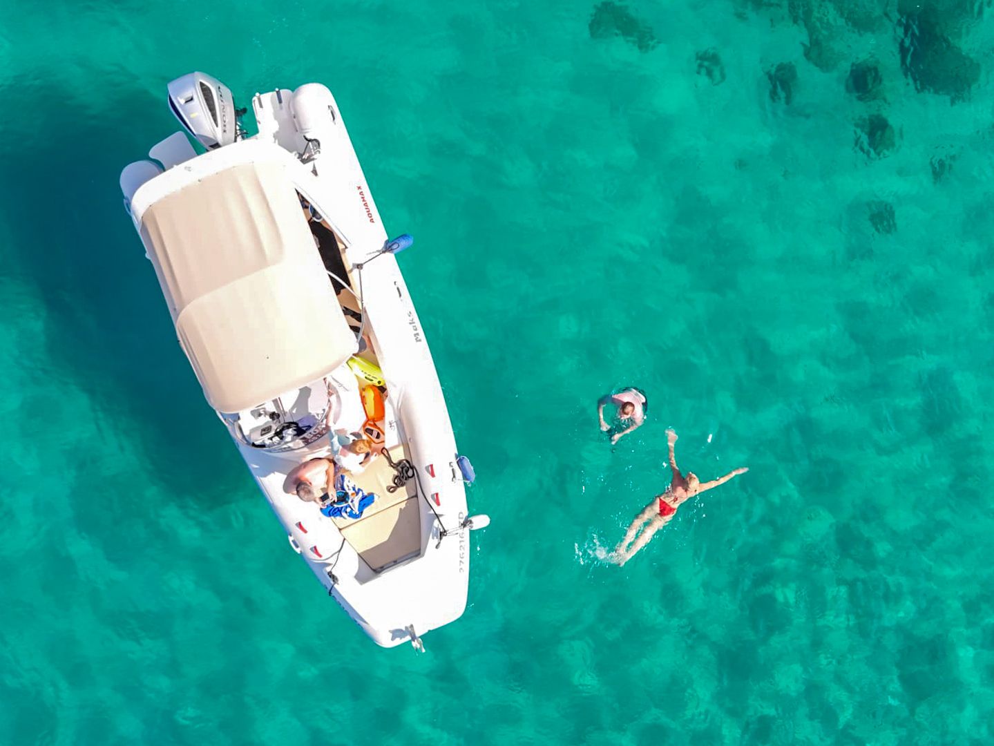 Ugljan Uvala Frnaza  speedboat tour Green Bay 4